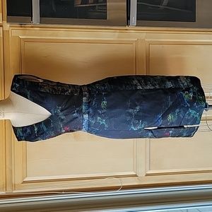 Erdem digital print midi cocktail dress